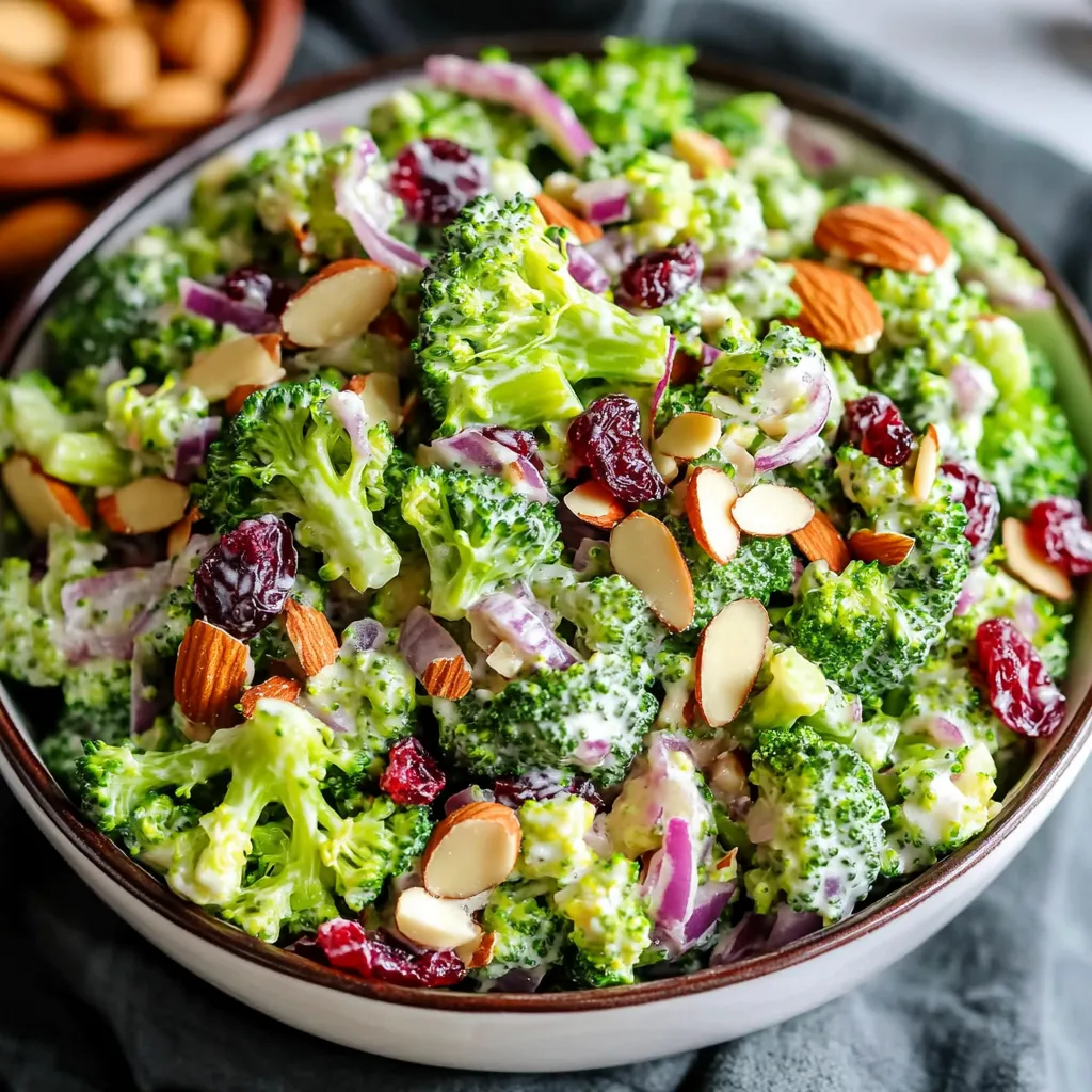 10 Best Broccoli Salad Recipe Tips - Creamy, Crunchy & Perfect for Potlucks