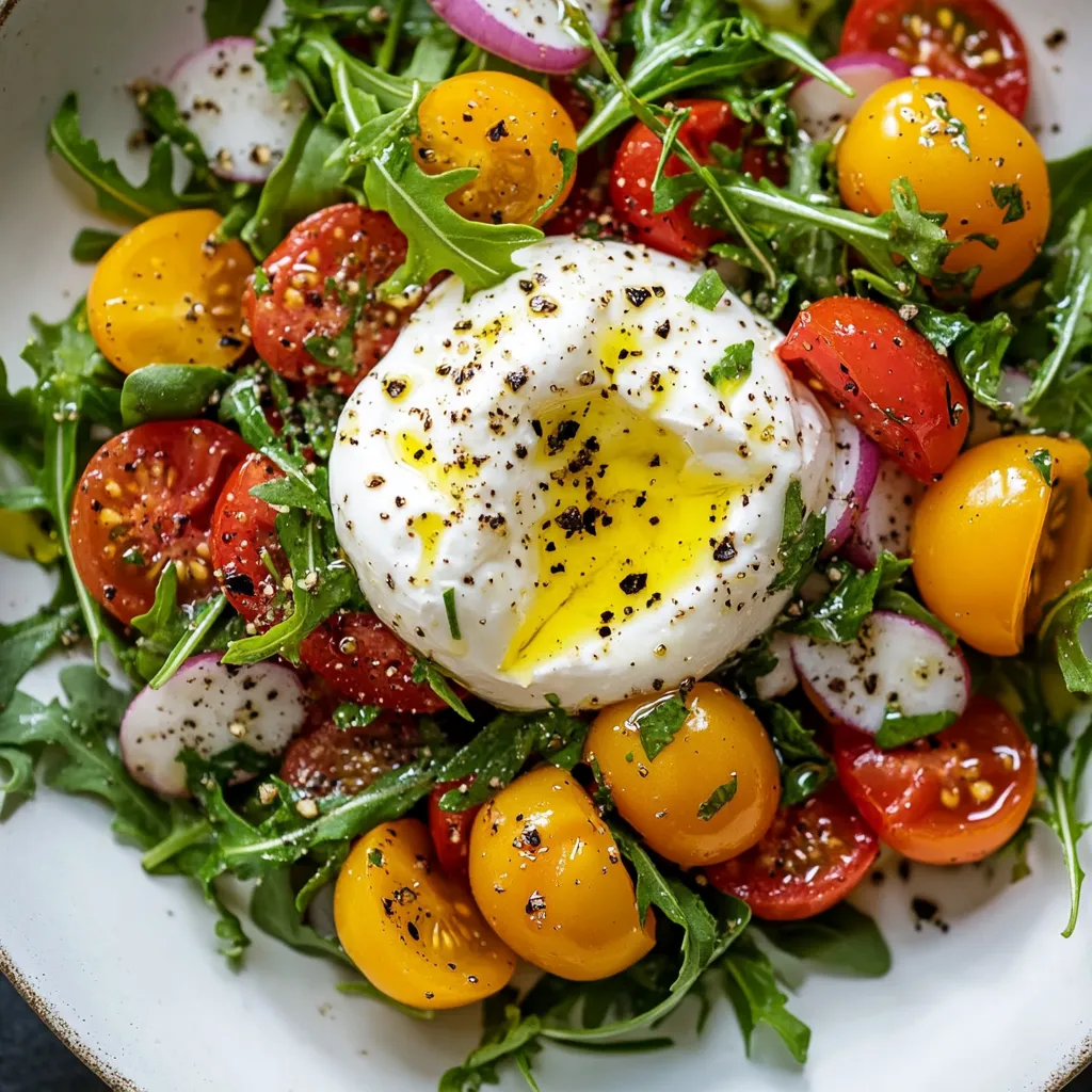 15-Minute Best Burrata Salad Recipe - Easy and Flavorful