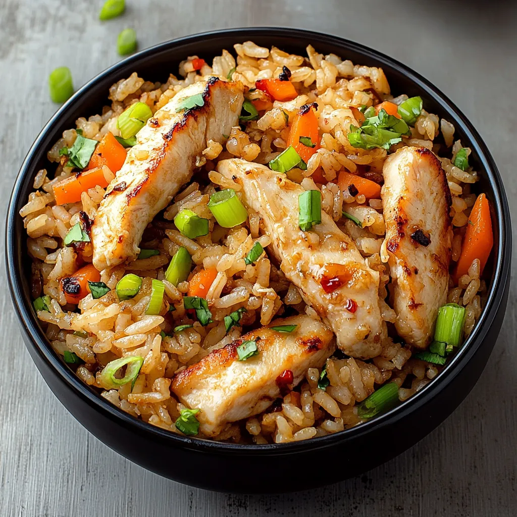 30-Minute Ultimate High Protein Chicken Fried Rice | 32g Protein