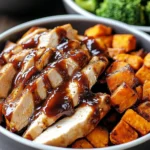 BBQ Chicken Sweet Potato Bowls - Easy Sheet Pan Meal Prep Recipe 8 BBQ Chicken Sweet Potato Bowls - Easy Sheet Pan Meal Prep Recipe