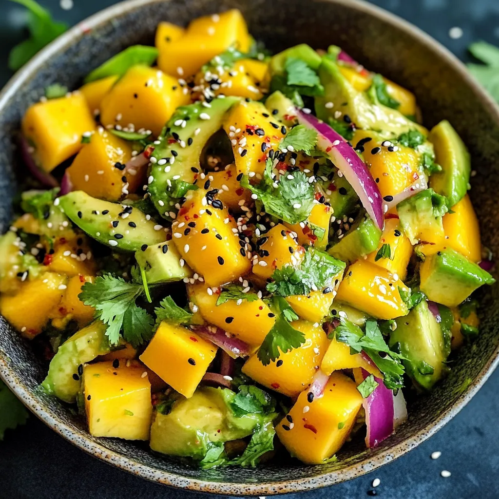 Best Avocado Mango Salad Recipe