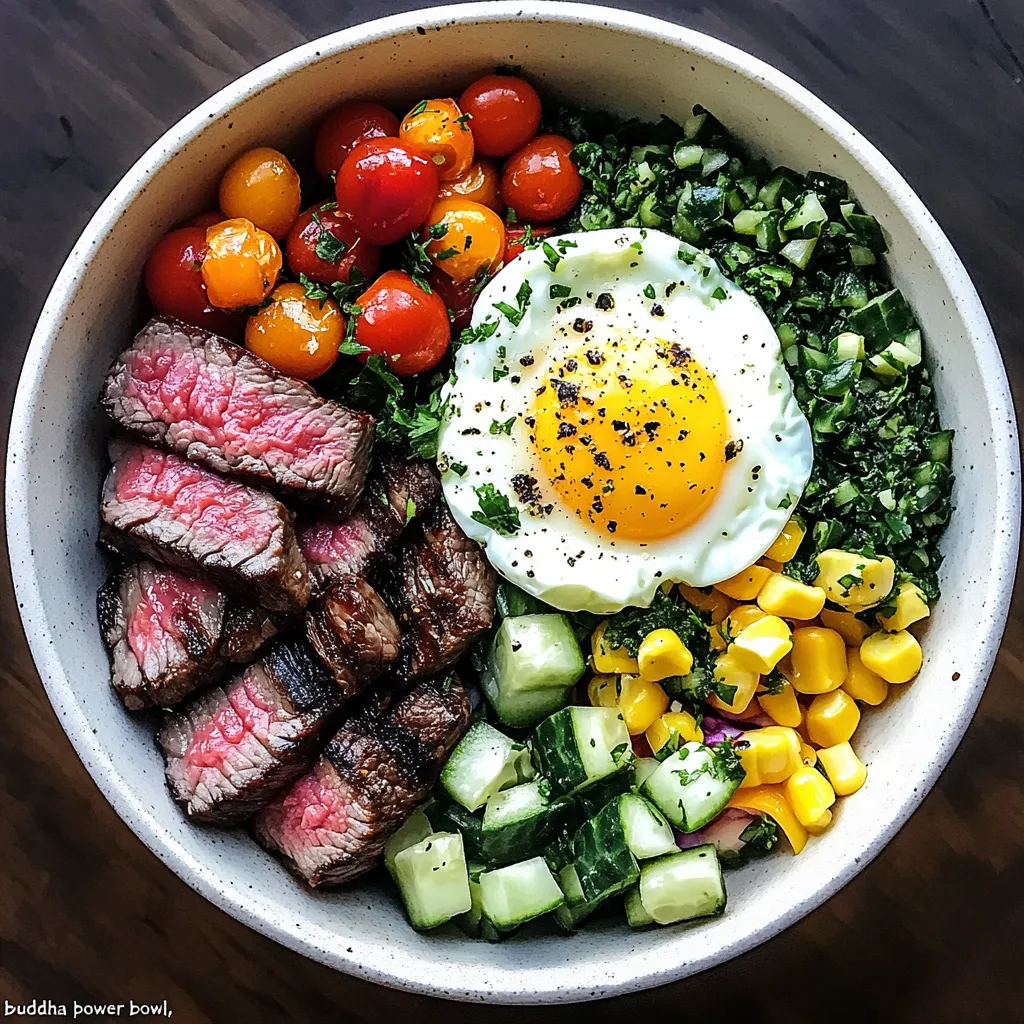 Best Homemade Mediterranean Steak Bowls – Easy & Delicious