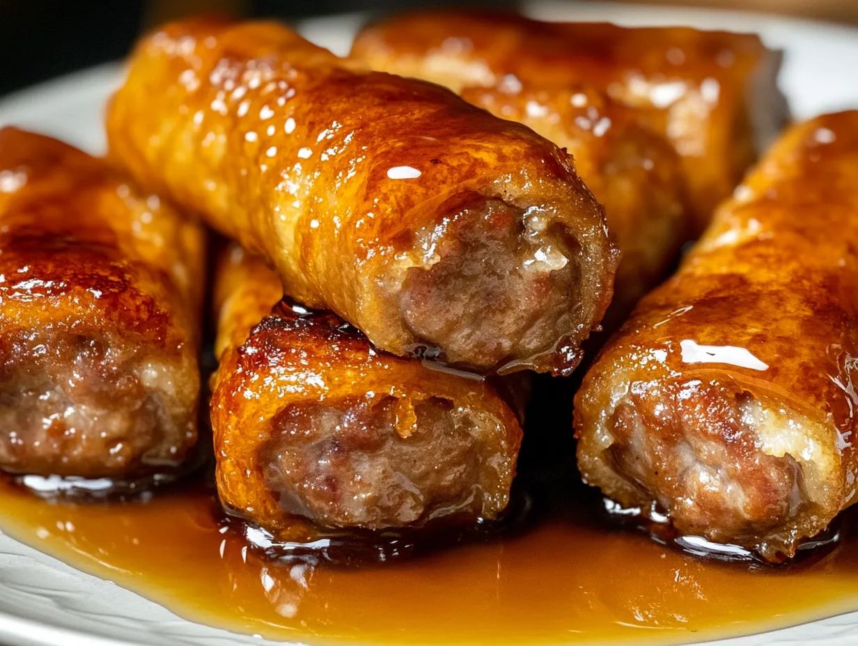 Best Sausage French Toast Roll-Ups Recipe - Easy & Delicious