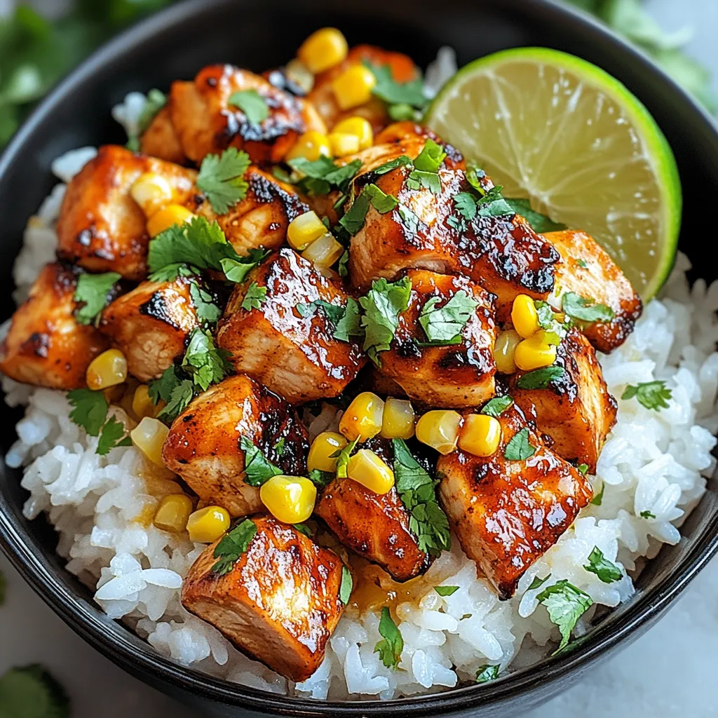 Best Street Corn Chicken Rice Bowl Recipe