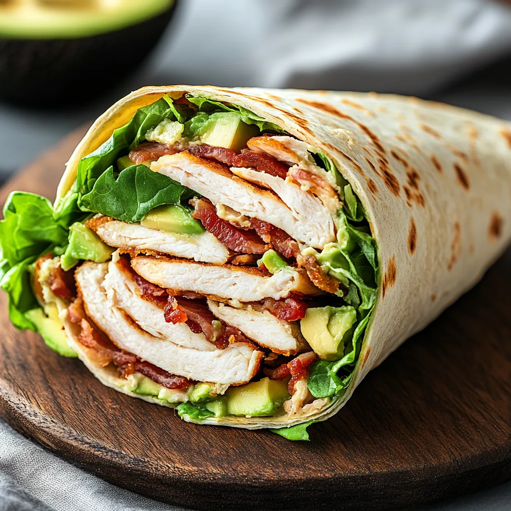 California Turkey Club Wraps: Easy Healthy Lunch Ideas