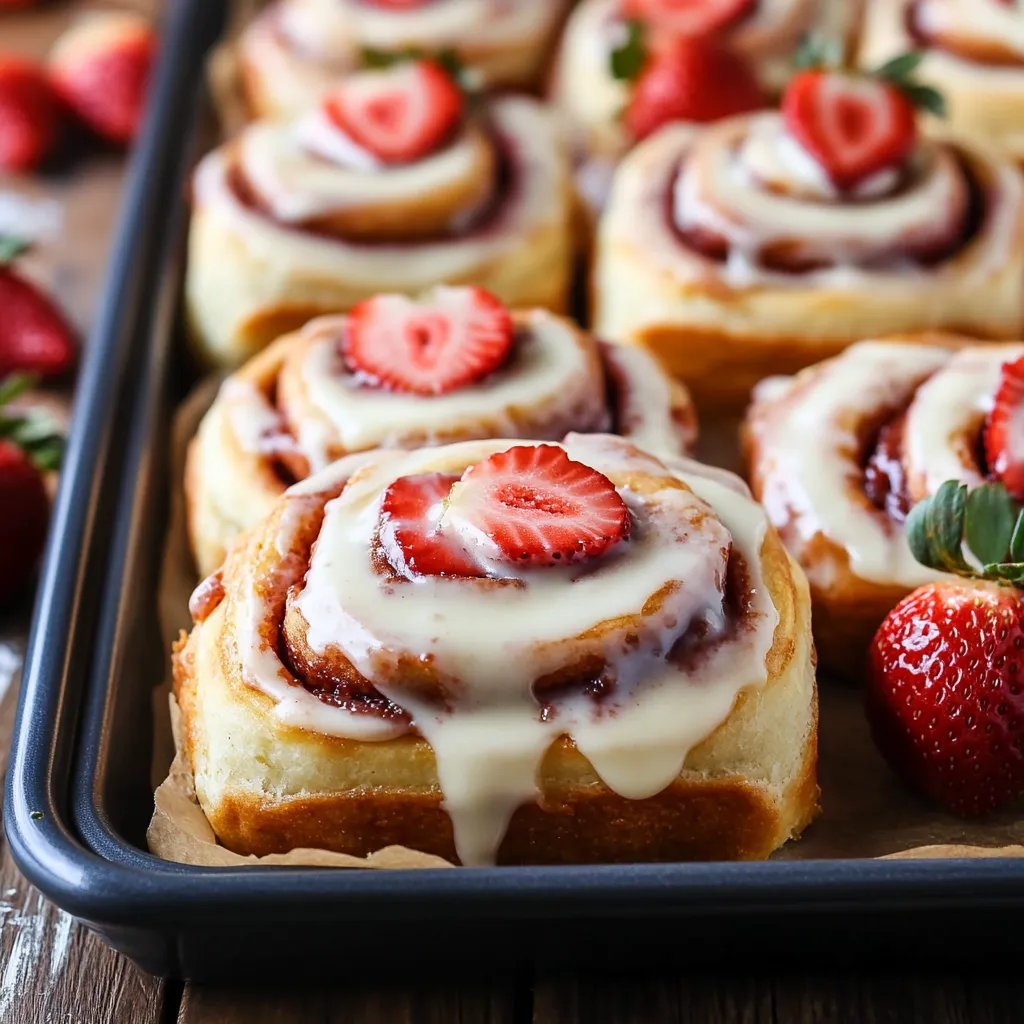 Strawberry Cheesecake Cinnabon Rolls Recipe: 15 Easy Steps to Homemade Perfection