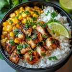 Street Corn Chicken Rice Bowl - Easy 30-Minute Dinner 6 Street Corn Chicken Rice Bowl - Easy 30-Minute Dinner