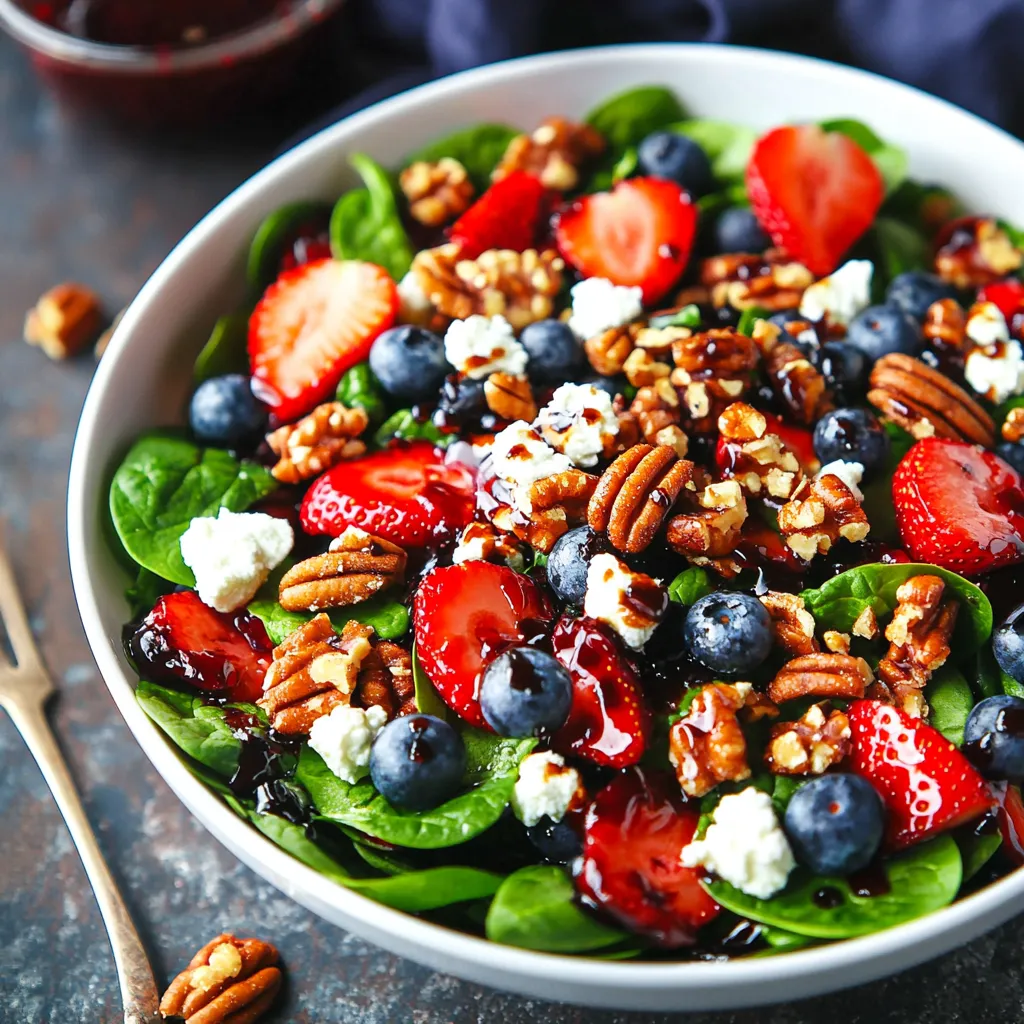 Ultimate 15-Minute Strawberry Spinach Salad Recipe – Irresistibly Fresh & Delicious