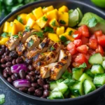 Amazing Chicken Mango Black Bean Salad Recipe (25 Min) 8 Amazing Chicken Mango Black Bean Salad Recipe (25 Min)
