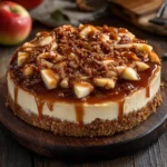 Best Caramel Apple Cheesecake Recipe (5 Easy Steps)