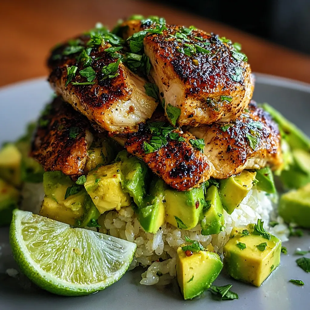 Avocado Lime Chicken Recipe (Fresh, Easy & Flavor-Packed)