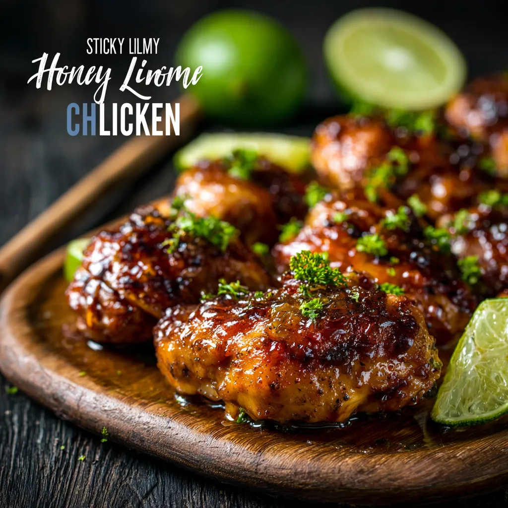 The Ultimate Sticky Honey Lime Chicken Recipe (Ready in 25 Minutes!)