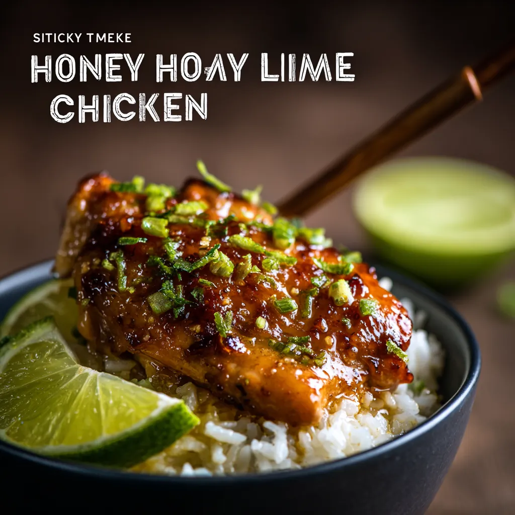 The Ultimate Sticky Honey Lime Chicken Recipe (Ready in 25 Minutes!)