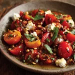 15-Minute Tomato Garlic Salad Recipe - Easy & Delicious 15 Tomato garlic salad