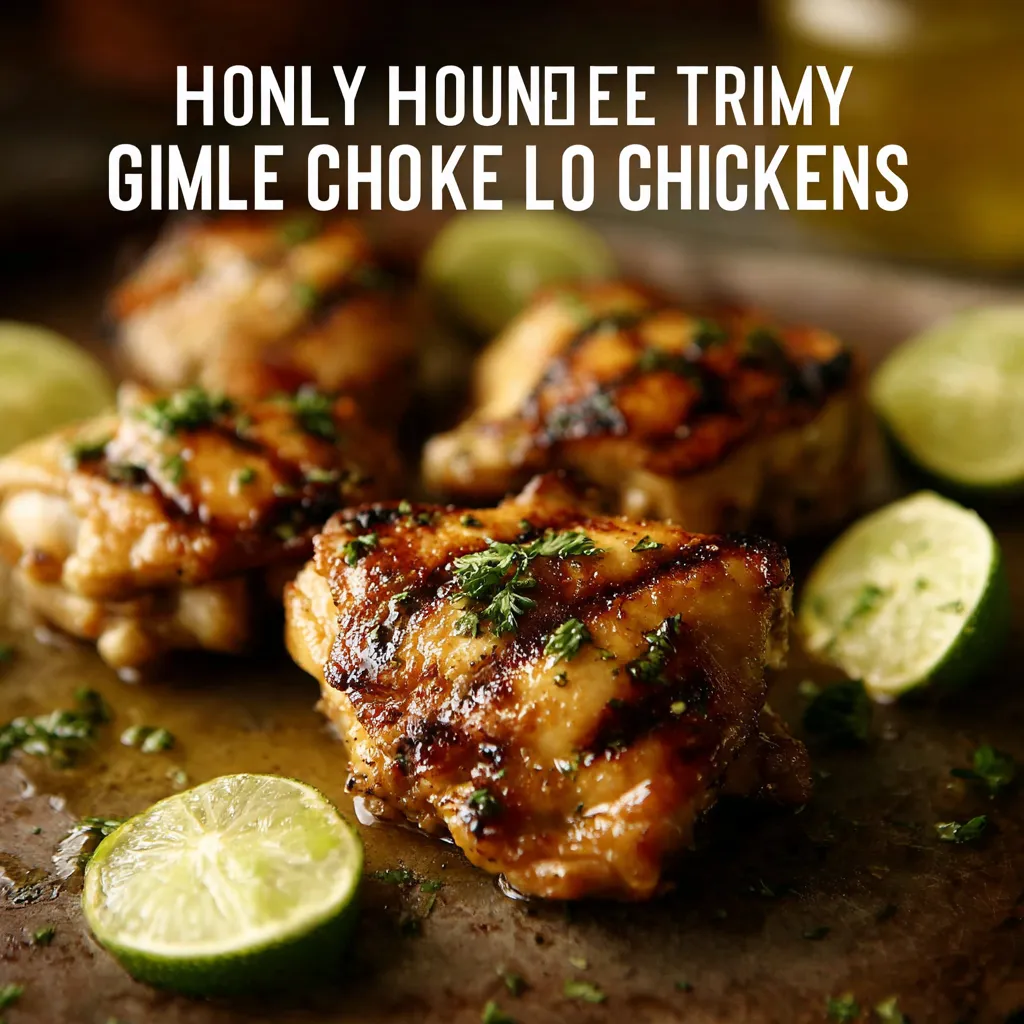Amazing 30-Minute Grilled Honey Lime Chicken Thighs (Easy!) 7 Amazing 30-Minute Grilled Honey Lime Chicken Thighs (Easy!)