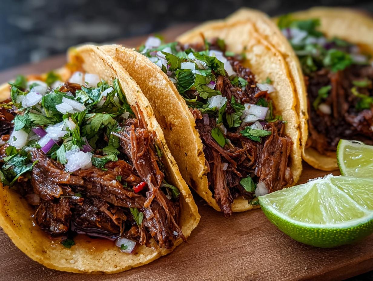 Brisket Tacos: Incredible 3-Hour Flavor - Brisket Tacos - additional detail