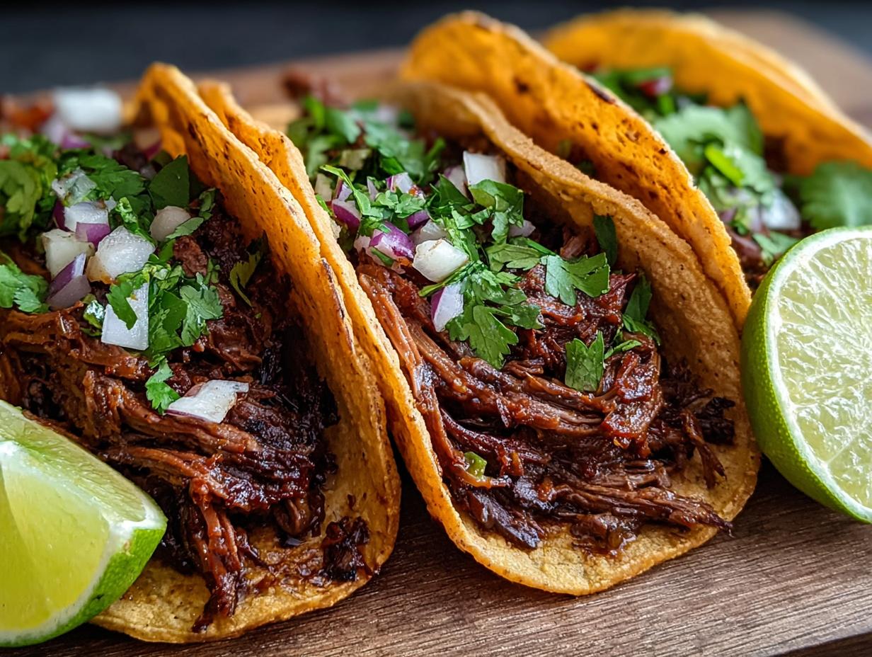 Brisket Tacos: Incredible 3-Hour Flavor - Brisket Tacos - additional detail