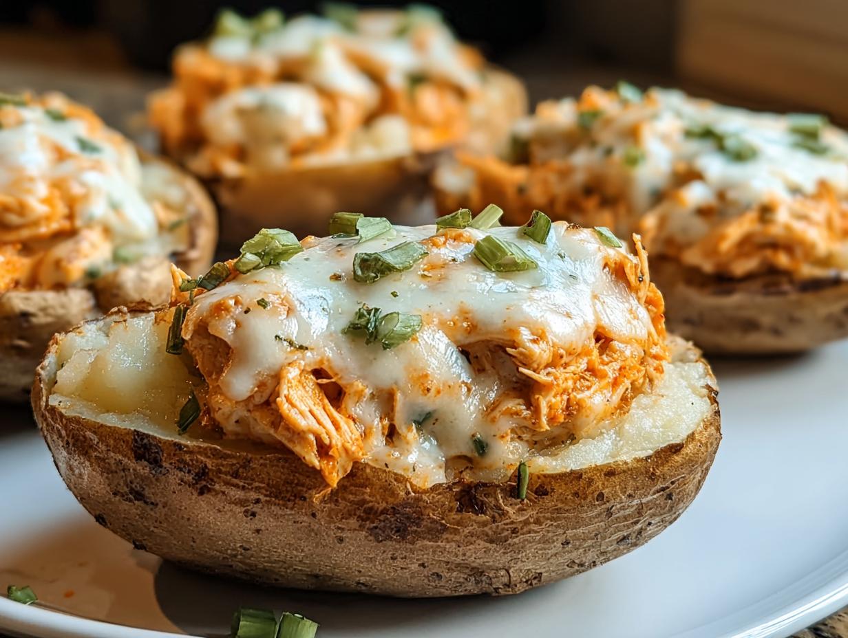 Buffalo Chicken Twice Baked: 4 Amazing Fillings - Buffalo Chicken Twice Baked - additional detail