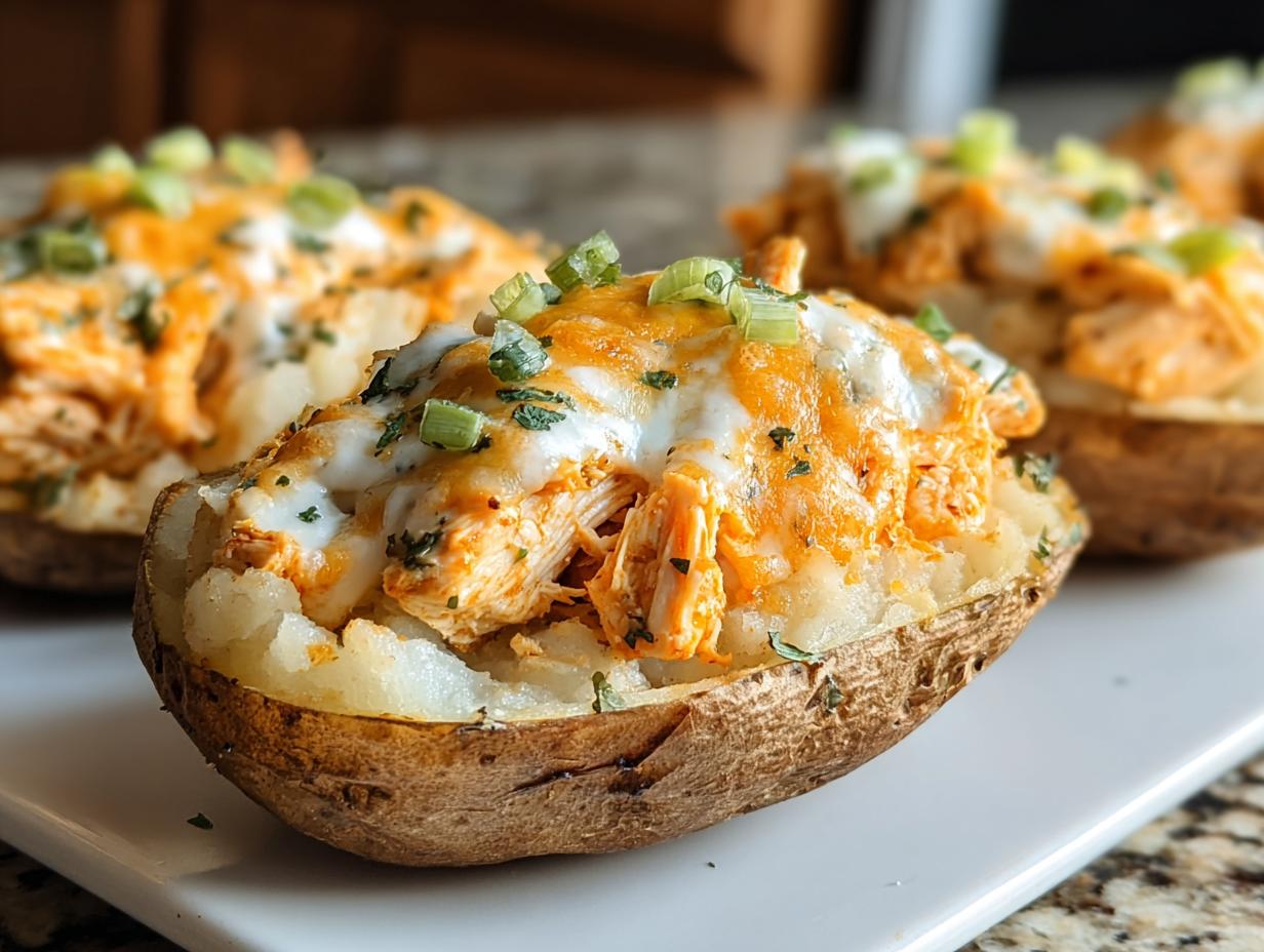 Buffalo Chicken Twice Baked: 4 Amazing Fillings - Buffalo Chicken Twice Baked - additional detail