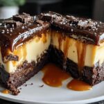 Caramel Brownie Cheesecake: 1 Divine Dessert 6 Caramel Brownie Cheesecake