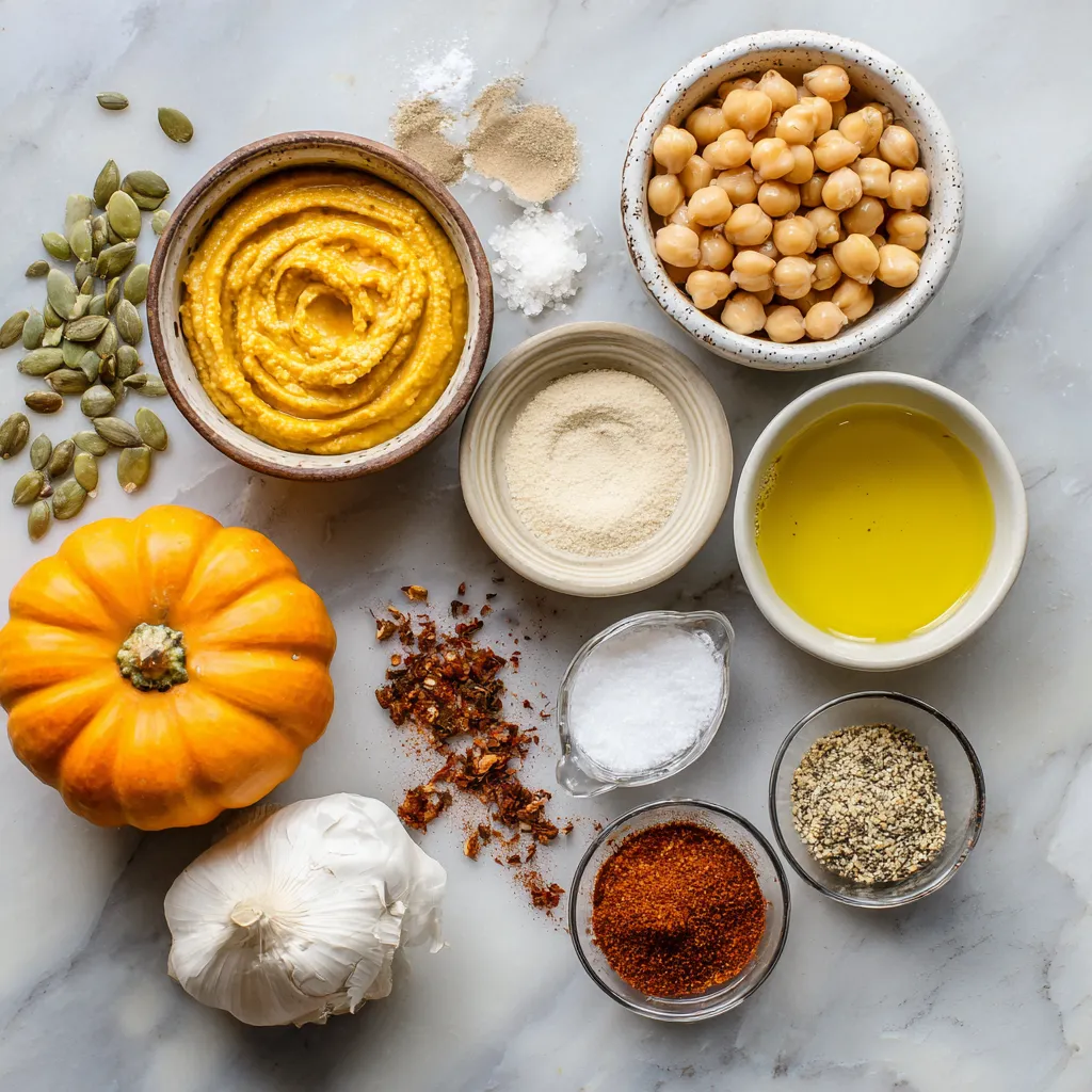Creamy Pumpkin Hummus Recipe