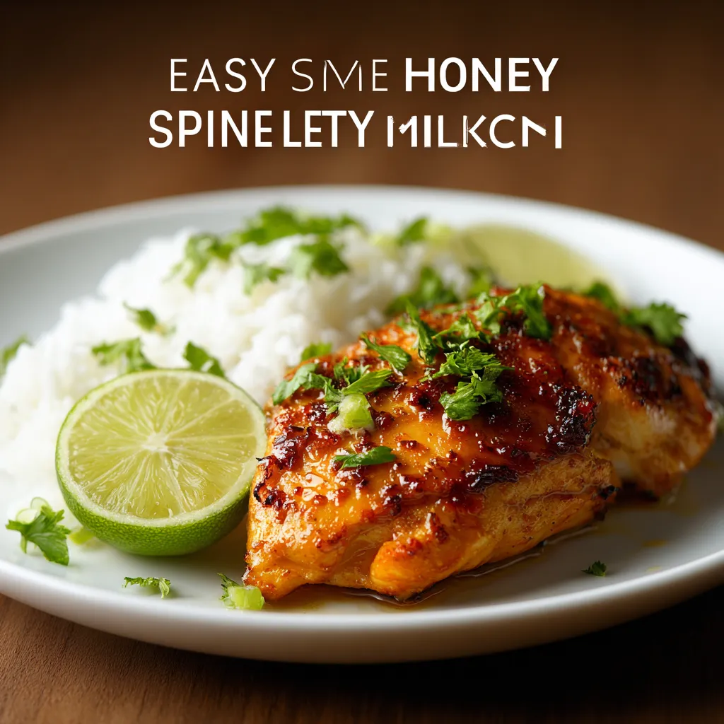 Easy Spicy Honey Lime Chicken Recipe (Ready in 20 Minutes!)