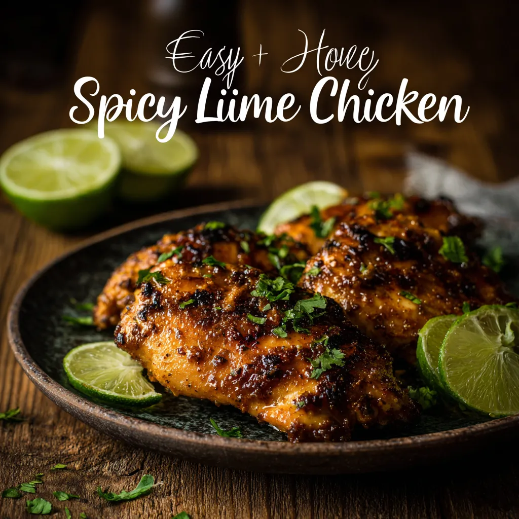 Easy Spicy Honey Lime Chicken Recipe (Ready in 20 Minutes!)