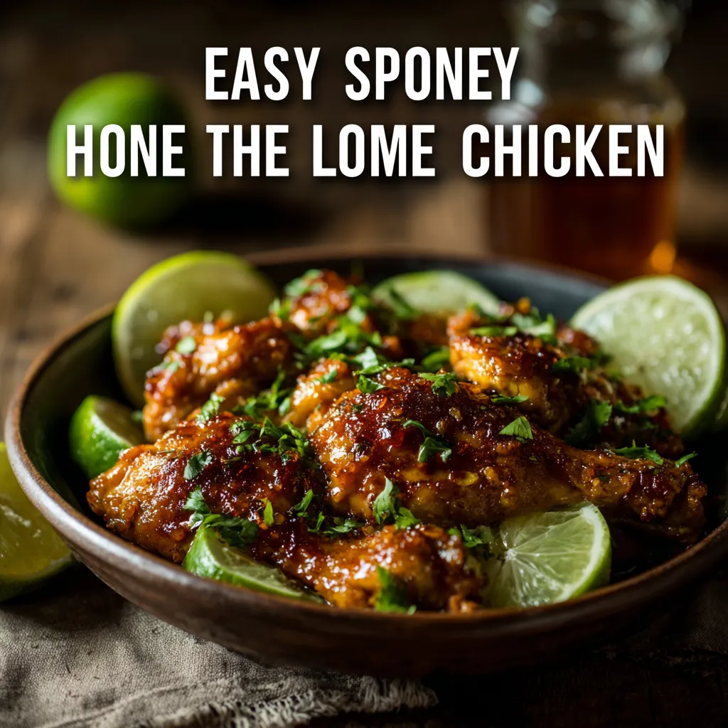 Easy Spicy Honey Lime Chicken Recipe (Ready in 20 Minutes!)