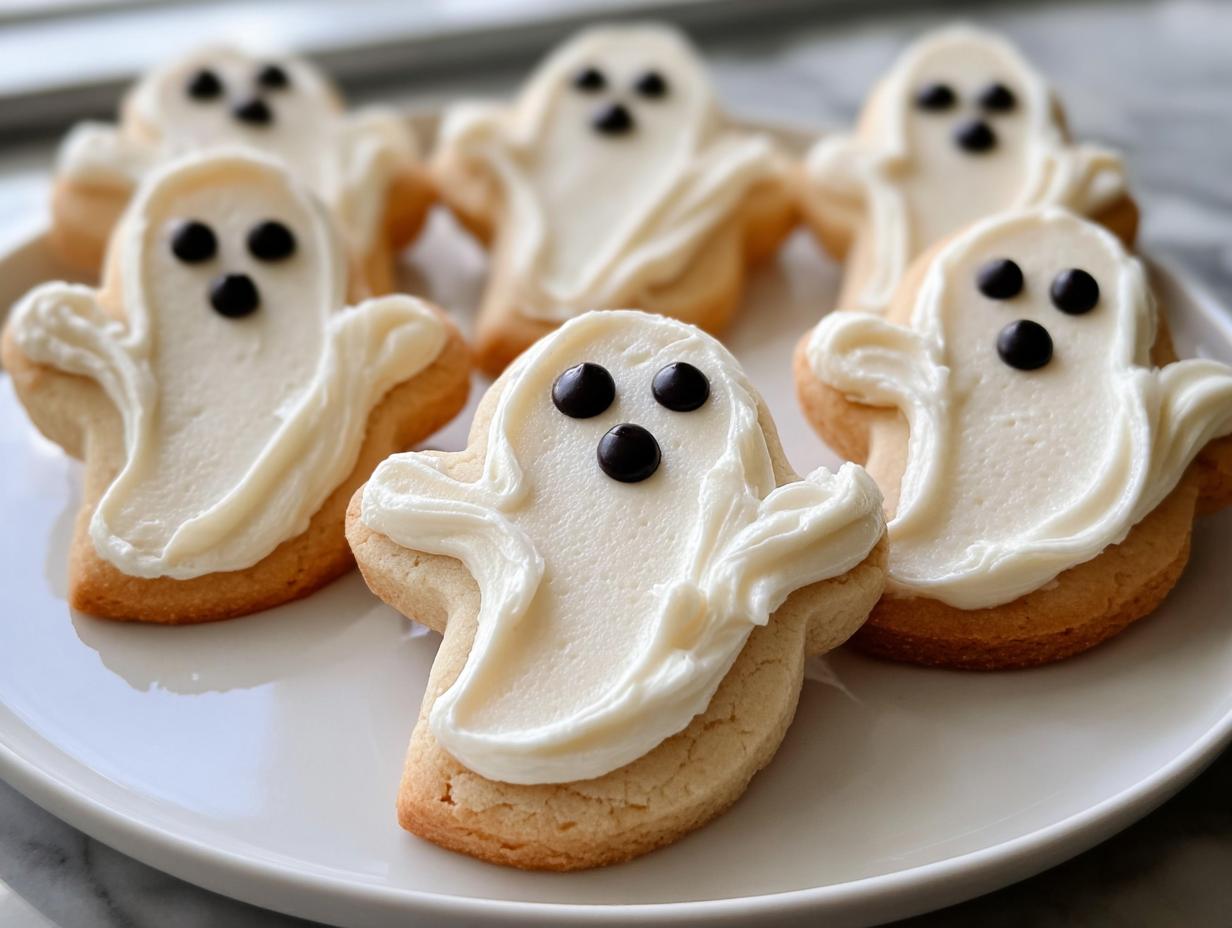 Ghost Sugar Cookies