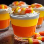 Halloween Candy Corn Jello: 3 Flavor Fun 6 Halloween Candy Corn Jello