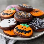 Halloween Chocolate Sugar Cookies