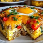 High Protein Breakfast Casserole