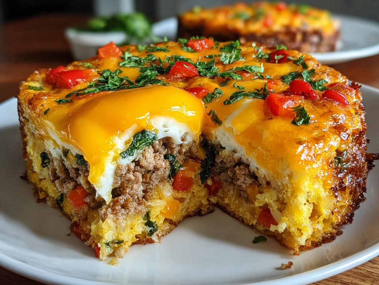 High Protein Breakfast Casserole: 10 Eggs! - High Protein Breakfast Casserole - additional detail