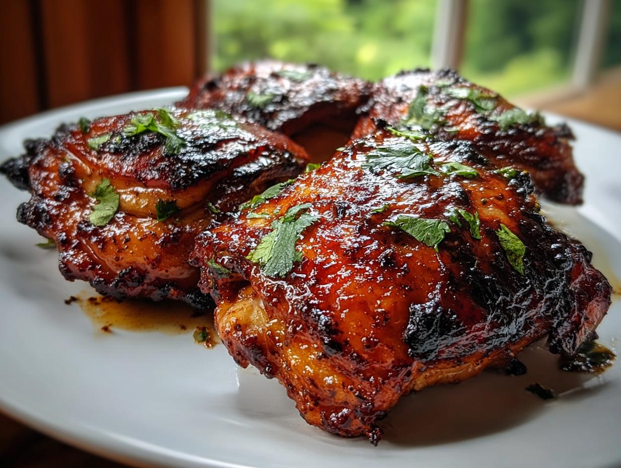 Honey Chipotle Chicken Thighs
