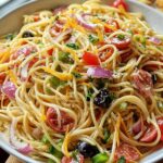 Spaghetti Pasta Salad: 1 Delicious Recipe 6 Spaghetti Pasta Salad Youll