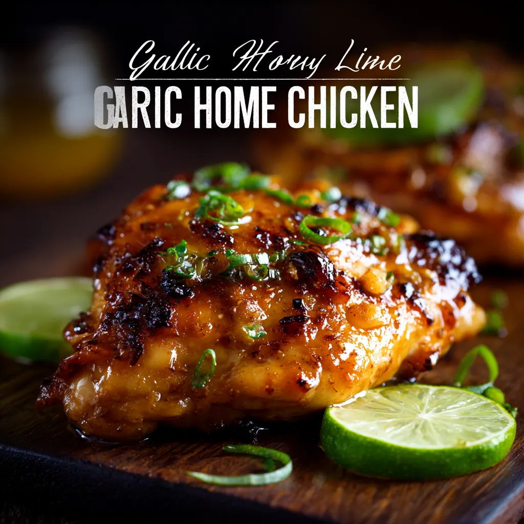 The Ultimate Garlic Honey Lime Chicken Recipe (Ready in 30 Minutes!)