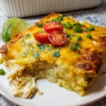 Ultimate Delicious Honey Lime Chicken Enchiladas (30-Min!) 8 slice of Honey Lime Chicken Enchiladas