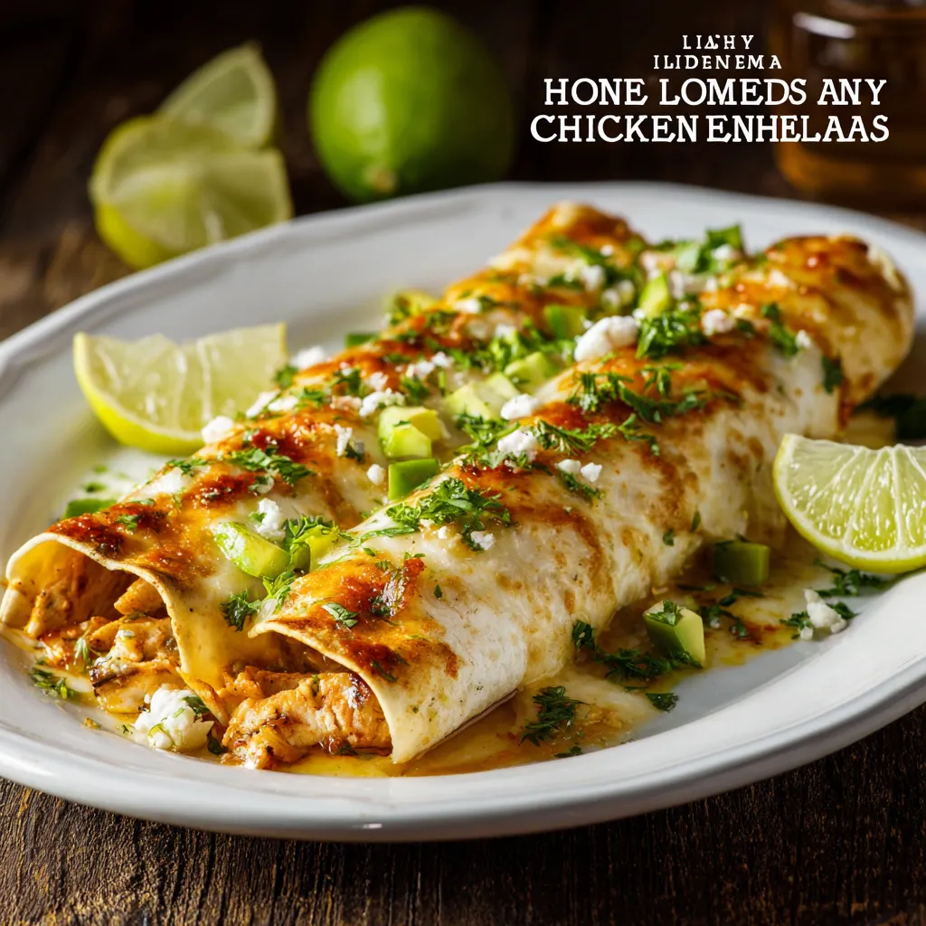 Amazing 15-Min Honey Lime Chicken Enchiladas Recipe 7 Amazing 15-Min Honey Lime Chicken Enchiladas Recipe