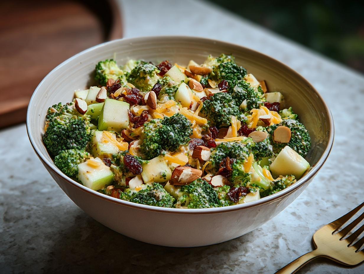 Perfect Apple Broccoli Salad Recipe - Apple Broccoli Salad - ingredients detail