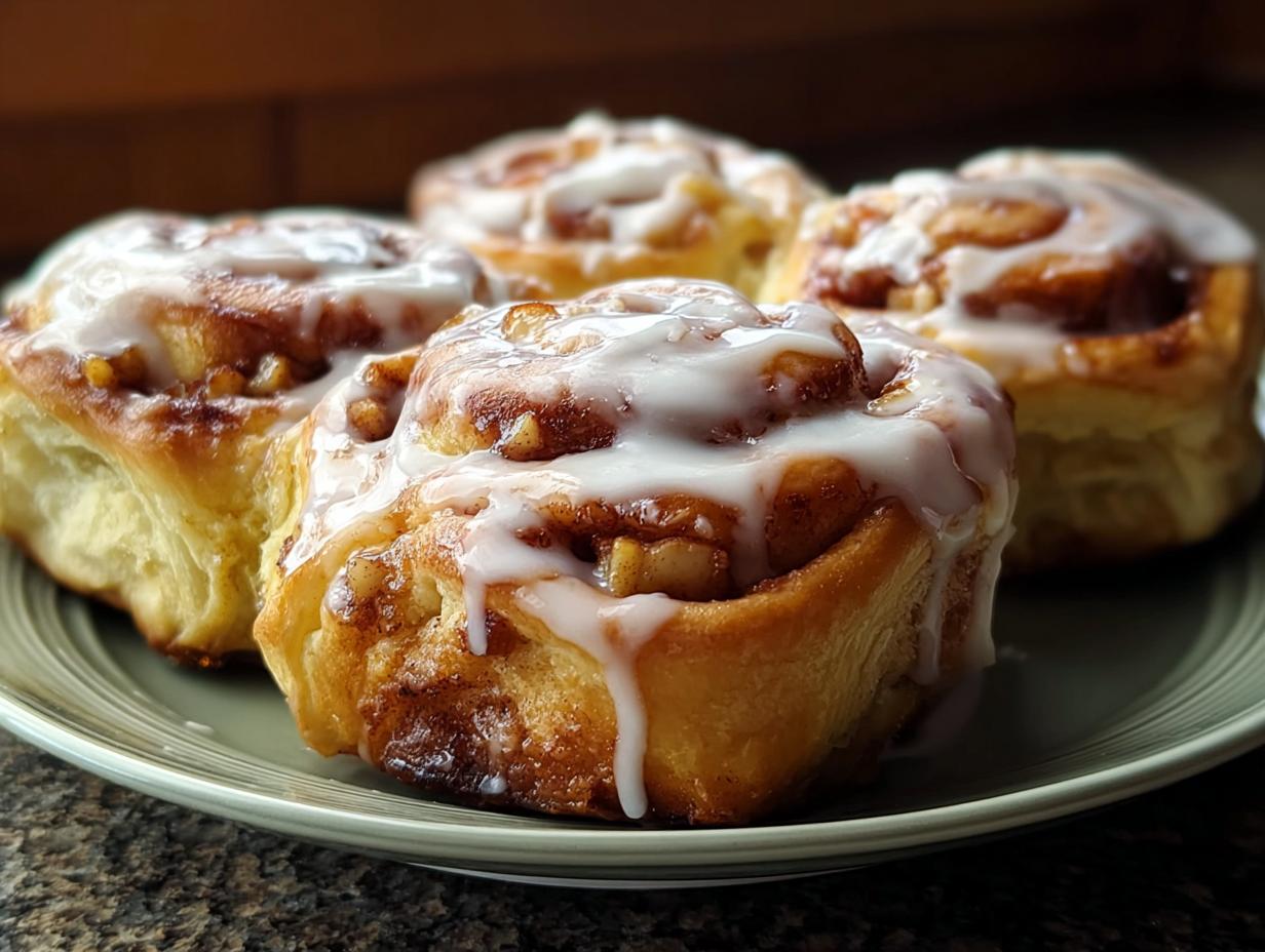 Amazing Apple Cinnamon Rolls: 1 Favorite Recipe - Apple Cinnamon Rolls - additional detail