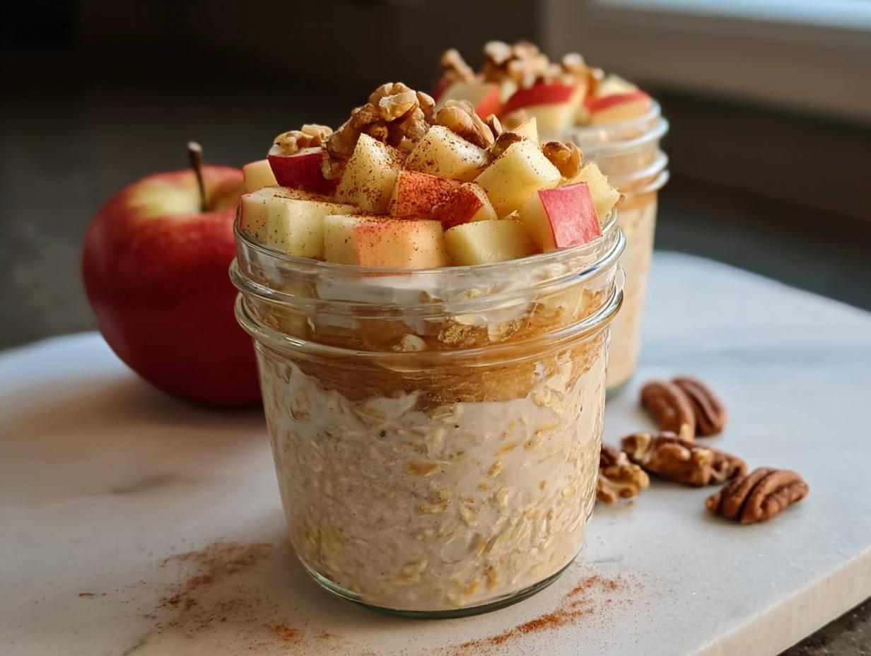 Apple Overnight Oats: 1 Delicious Recipe - Apple Overnight Oats - additional detail
