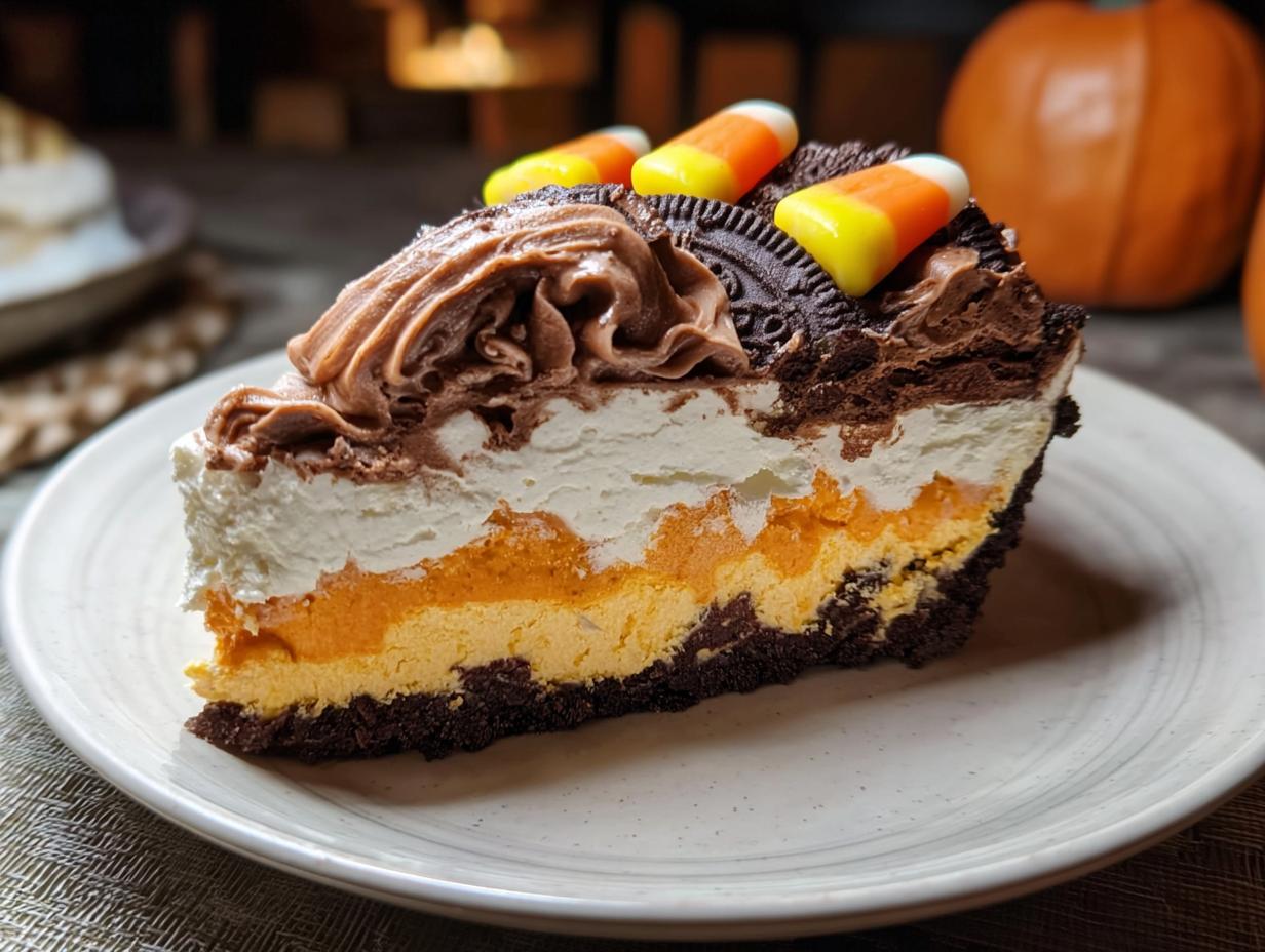 Bake Halloween Cream Pie