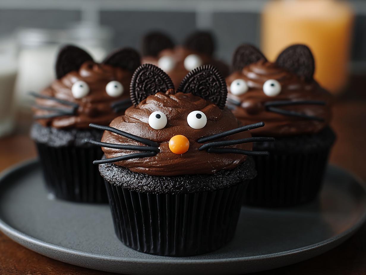 Black Cat Cupcakes