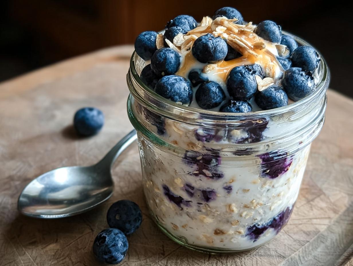 Blueberry Overnight Oats