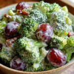 Broccoli Grape Salad: AMAZING 1-Hour Chilling 6 Broccoli Grape Salad