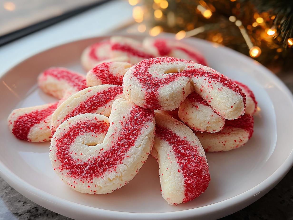 Candy Cane Cookies