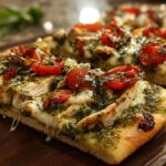Chicken Pesto Flatbread