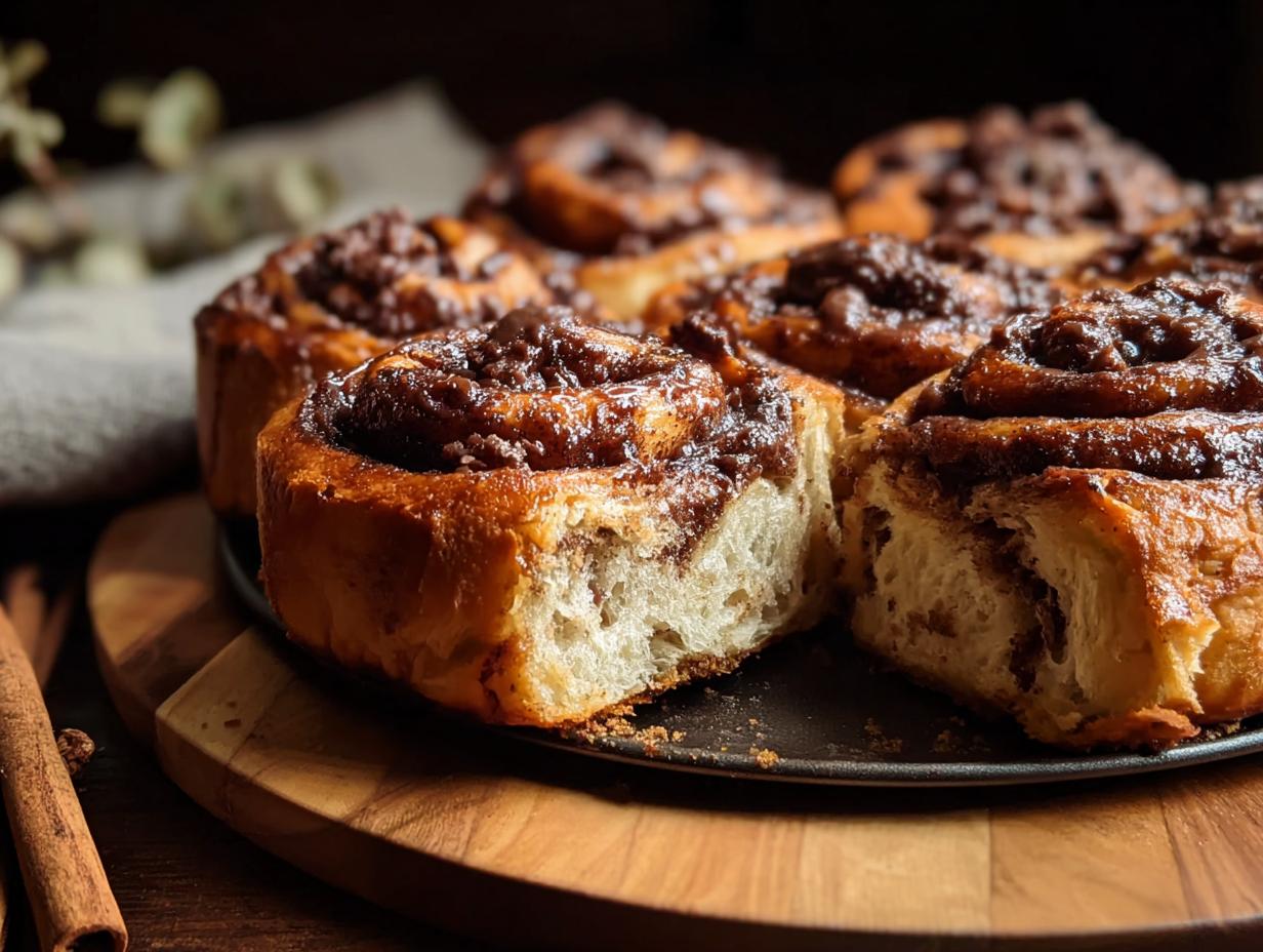 Chocolate Cinnamon Rolls