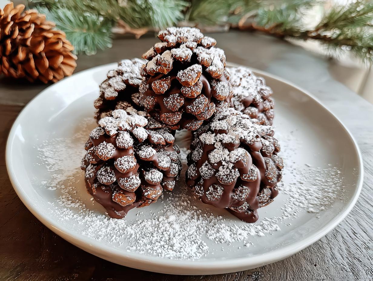 Chocolate Pine Cones