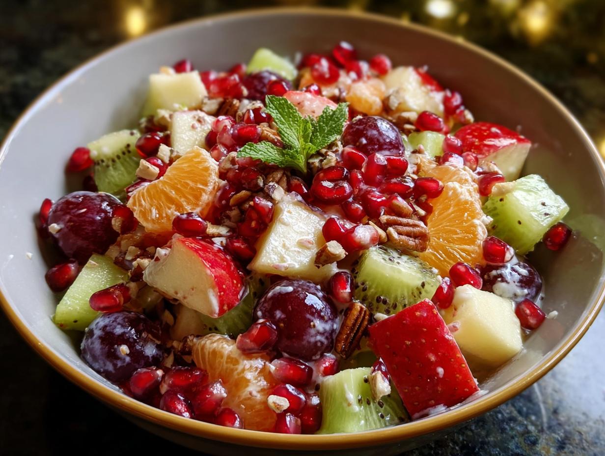Amazing Christmas Fruit Salad: 1 Magical Recipe - Christmas Fruit Salad - additional detail